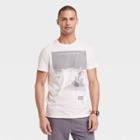 Men's Regular Fit Fender Short Sleeve T-shirt - Goodfellow & Co White