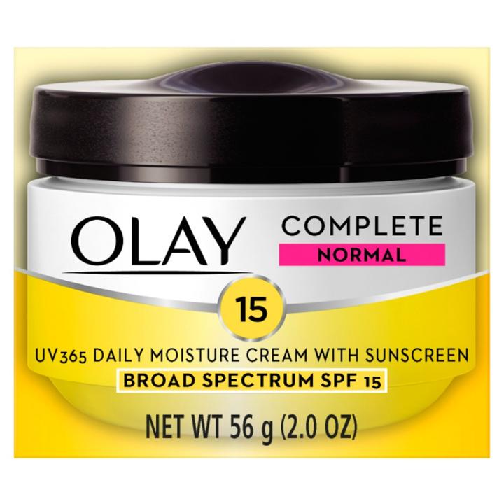 Olay Complete All Day Face Moisturizer With Sunscreen Broad Spectrum Spf 15 Normal