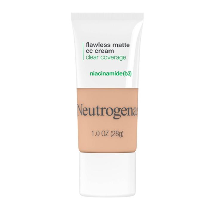Neutrogena Clear Coverage Cc Cream - Warm Peach