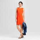 Women's Ponte Sheath Dress - A New Day Tomato (red)