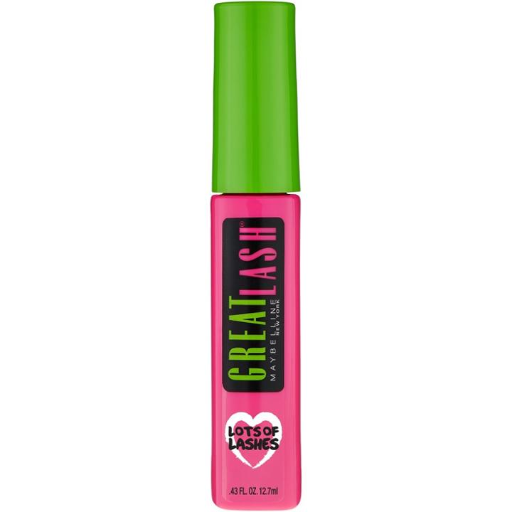 Maybelline Great Lash Lots Of Lashes Mascara - 140 Blackest Black - 0.64oz, Adult Unisex