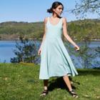 Women's Sleeveless Ballet Dress - A New Day Aqua