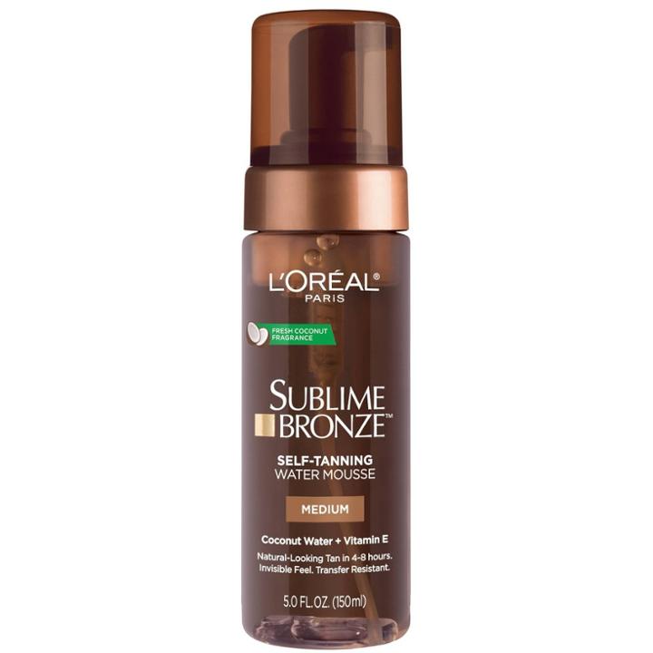 L'oreal Paris Sublime Bronze Hydrating Self-tanning Water Mousse