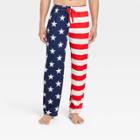 Bioworld Men's Americana Flag Pajama Pants - Red
