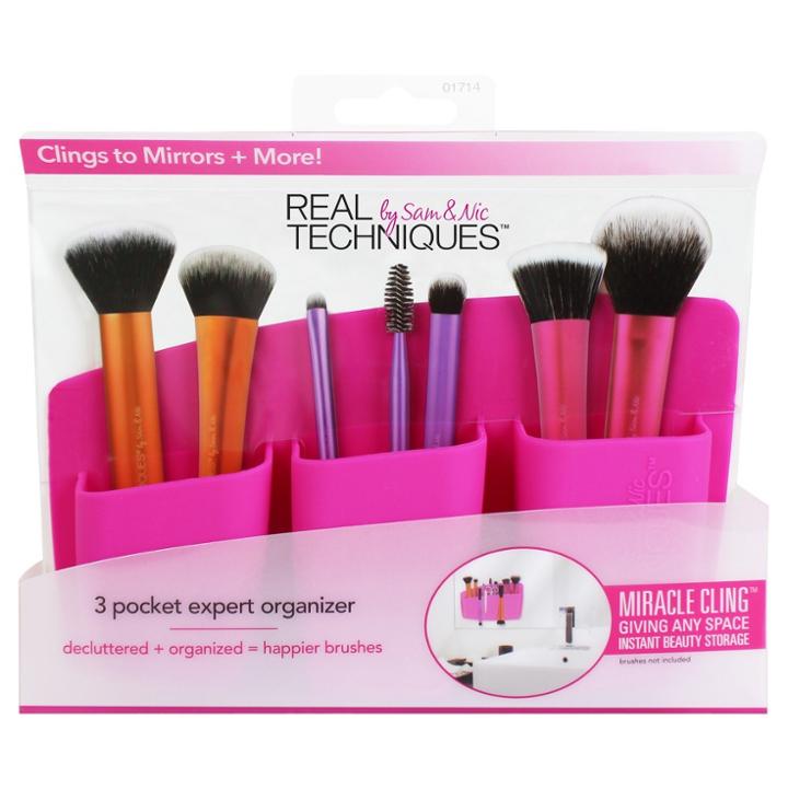 Real Techniques 3 Pocket Expert Beauty Organizer