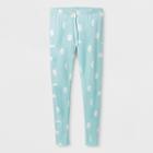 Girls' Favorite Printed Leggings - Cat & Jack Aqua (blue)