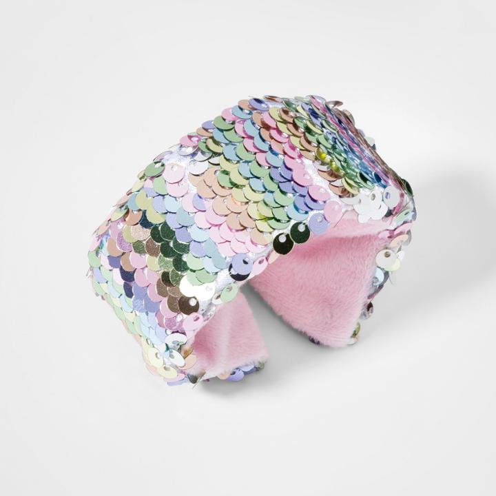 Target Girls' Reversible Sequin Cuff Bracelet,
