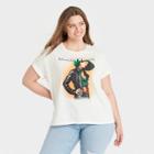 Women's Alicia Keys Plus Size Short Sleeve Graphic T-shirt - Cream