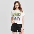 Women's The Beatles Let It Be Short Sleeve Graphic T-shirt (juniors') - Ivory Xs, Women's, Beige