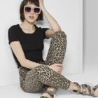 Women's Short Sleeve Scoop Neck Smocked T-shirt - Wild Fable Black