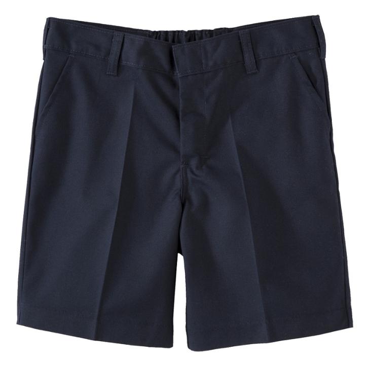 Dickies Boys' Flat Front Shorts - Dark Navy 18 Husky, Dark Nvy