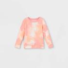 Toddler Girls' Tie-dye Sweatshirt - Cat & Jack Pink