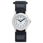 Kid's Timex Watch With Fast Wrap Nylon Strap - Black T79051xy, Kids Unisex