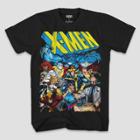 Men's Marvel X-men Group Short Sleeve T-shirt - Black