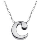 Target Women's Sterling Silver 'c' Initial Charm Pendant -