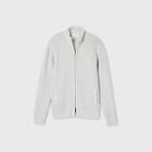 Men's Jacquard Regular Fit Full Zip Sweater - Goodfellow & Co