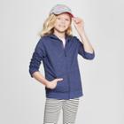 Girls' Zip-up Hoodie - Cat & Jack Blue