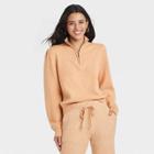 Women's Mock Turtleneck Pullover Sweater - Universal Thread Yellow