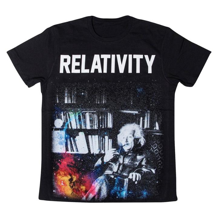 Bioworld Men's Einstein T-shirt - Black