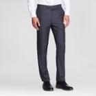 Wd·ny Black Wdny Black - Men's Solid Pants - Gray