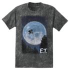 Men's E.t. The Extra-terrestrial Cover T-shirt - Silver Acid Wash