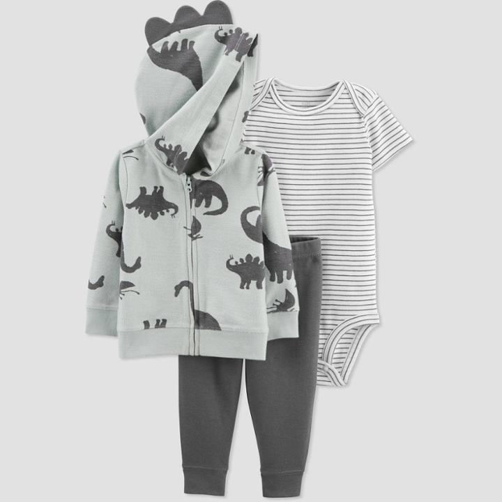 Carter's Just One You Baby Boys' Dino Top & Bottom