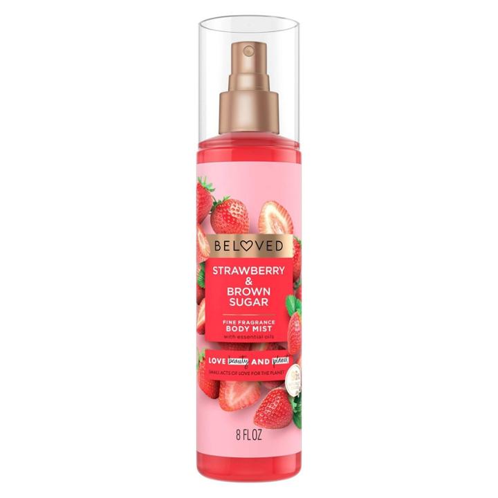 Beloved Women's Strawberry & Brown Sugar Body Mist Perfume