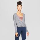 Women's Front To Back Long Sleeve Top - Joylab Quite