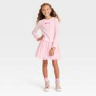 Girls' Valentine's Day Long Sleeve Tulle Skirt Dress - Cat & Jack