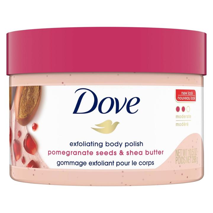 Dove Beauty Dove Pomegranate Seeds & Shea Butter Exfoliating Body Polish