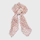 Jumbo Hair Twister With Cherry Print Scarf Tails - Wild Fable Red