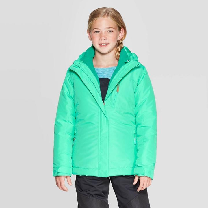 Girls' 3-in-1 System Jacket - C9 Champion Green