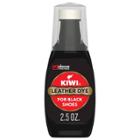Kiwi Leather Dye Black Bottle With Sponge Applicator