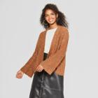 Women's Teddy Bear Sweater Jacket - Who What Wear