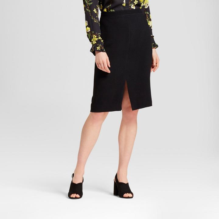 Women's Pencil Skirt - Who What Wear Black