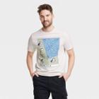 Men's Standard Fit Lightweight Crew Neck Short Sleeve T-shirt - Goodfellow & Co Off-white/sports