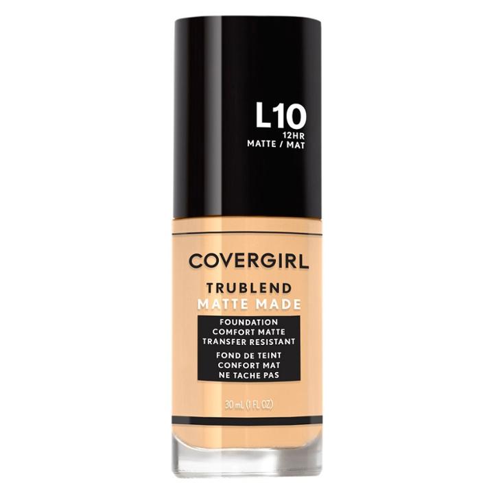 Covergirl Trublend Matte Made Foundation L10 Fair Porcelain