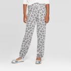 Girls' Animal Print Cozy Jogger - Cat & Jack Gray
