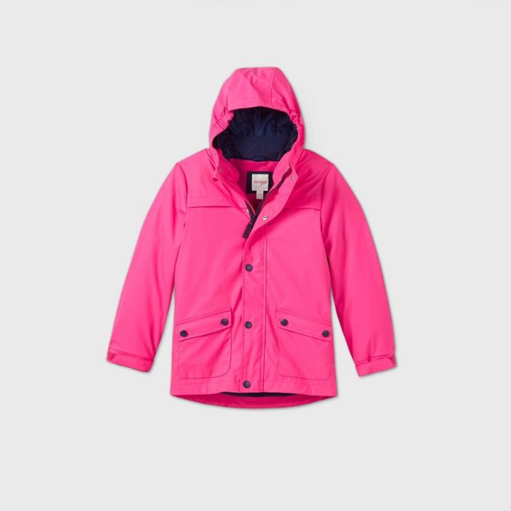 Girls' Solid 3-in-1 Jacket - Cat & Jack Pink