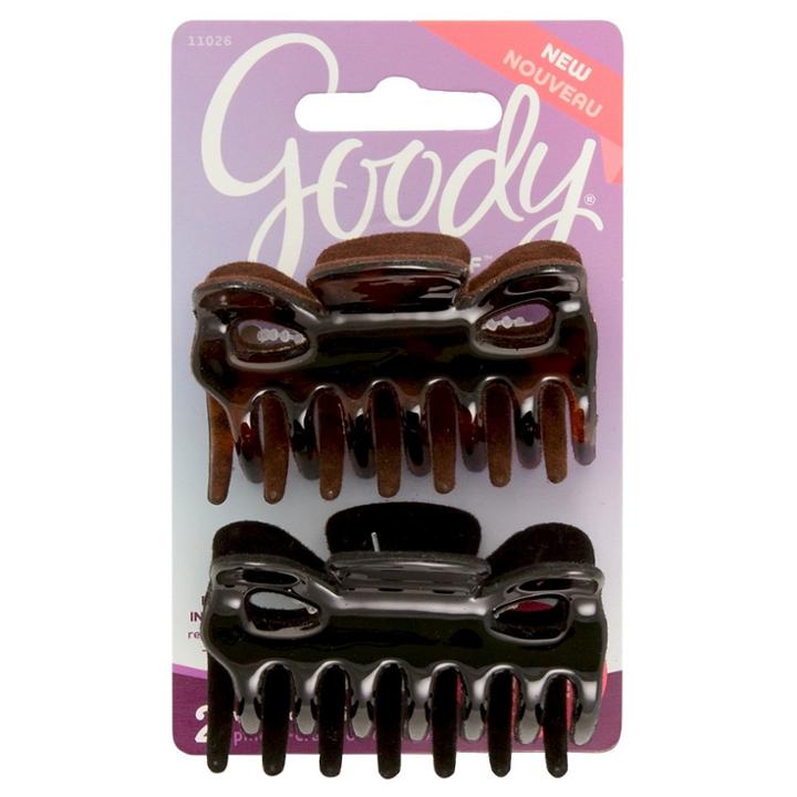 Goody Classics Claw Hair Clips- Medium - 2 Ct,