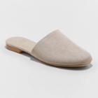 Women's Thea Flats And Slip Ons - A New Day Gray