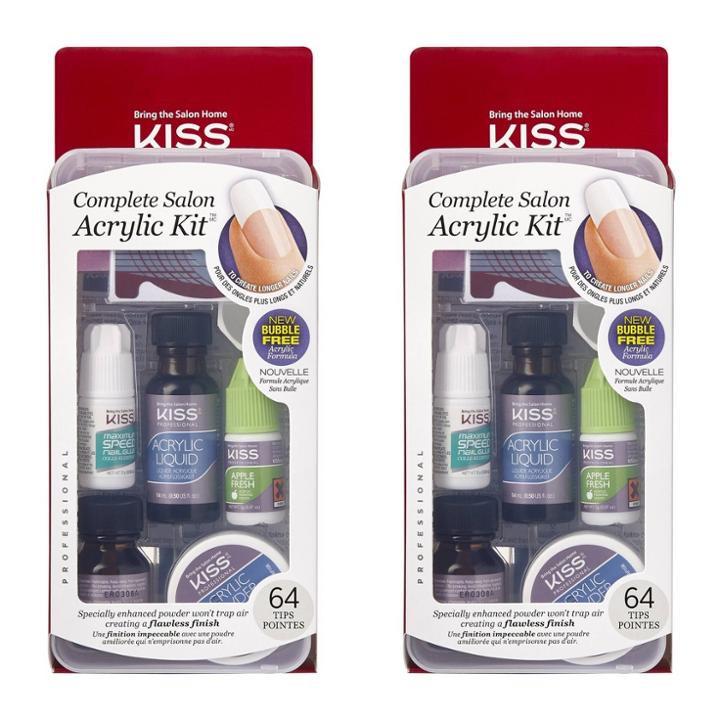 Kiss Nails Kiss Complete Salon Acrylic Kit
