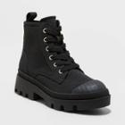 Women's Teagan Lace-up Sneaker Boots - Universal Thread Black