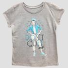 Girls' Nickelodeon Jojo Siwa Short Sleeve T-shirt - Heather Gray