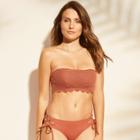 Women's Vacay Light Lift Crochet Bandeau Bikini Top - Shade & Shore Sahara Sand