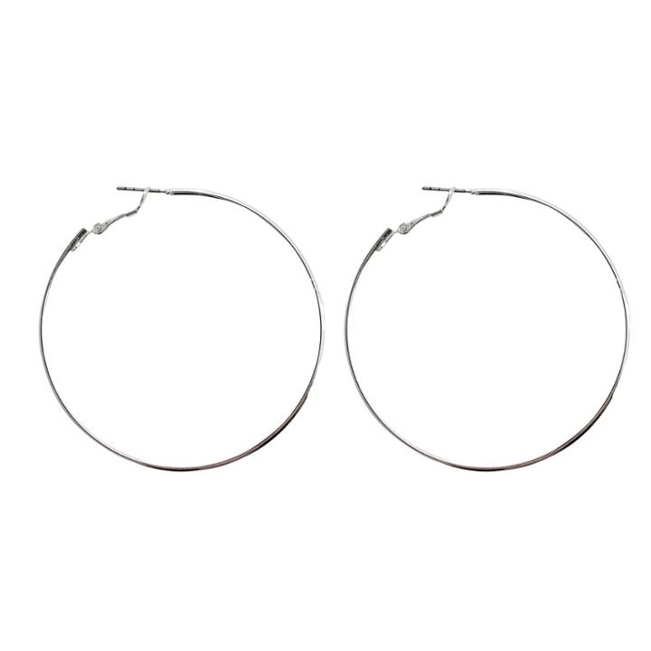 Target Hoop Earring - Silver/silver, Women's, Gold