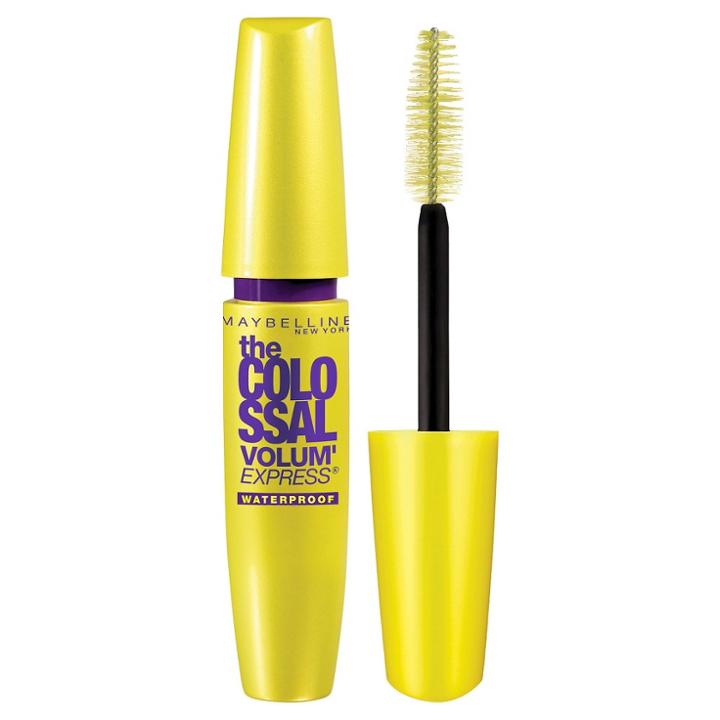 Maybelline Volum' Express The Colossal Waterproof Mascara 241 Classic Black 0.27 Fl Oz, 241 Waterproof Classic Black