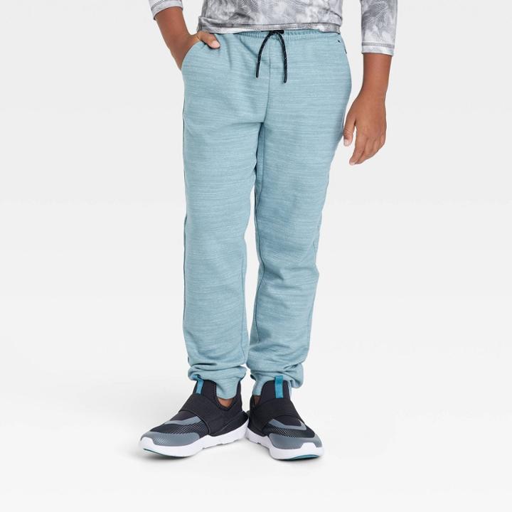 Boys' Premium Fleece Jogger Pants - All In Motion Blue