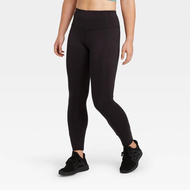 Women's Sculpted Mid-rise Leggings 28 - All In Motion Black
