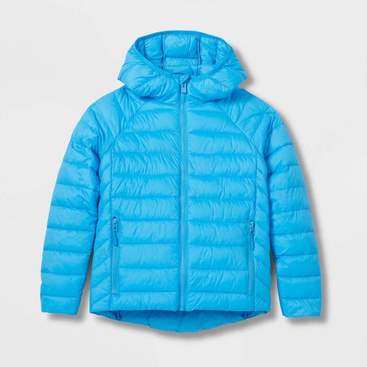 All In Motion Kids' Packable Puffer Jacket With 3m Thinsulate Insulation - All In